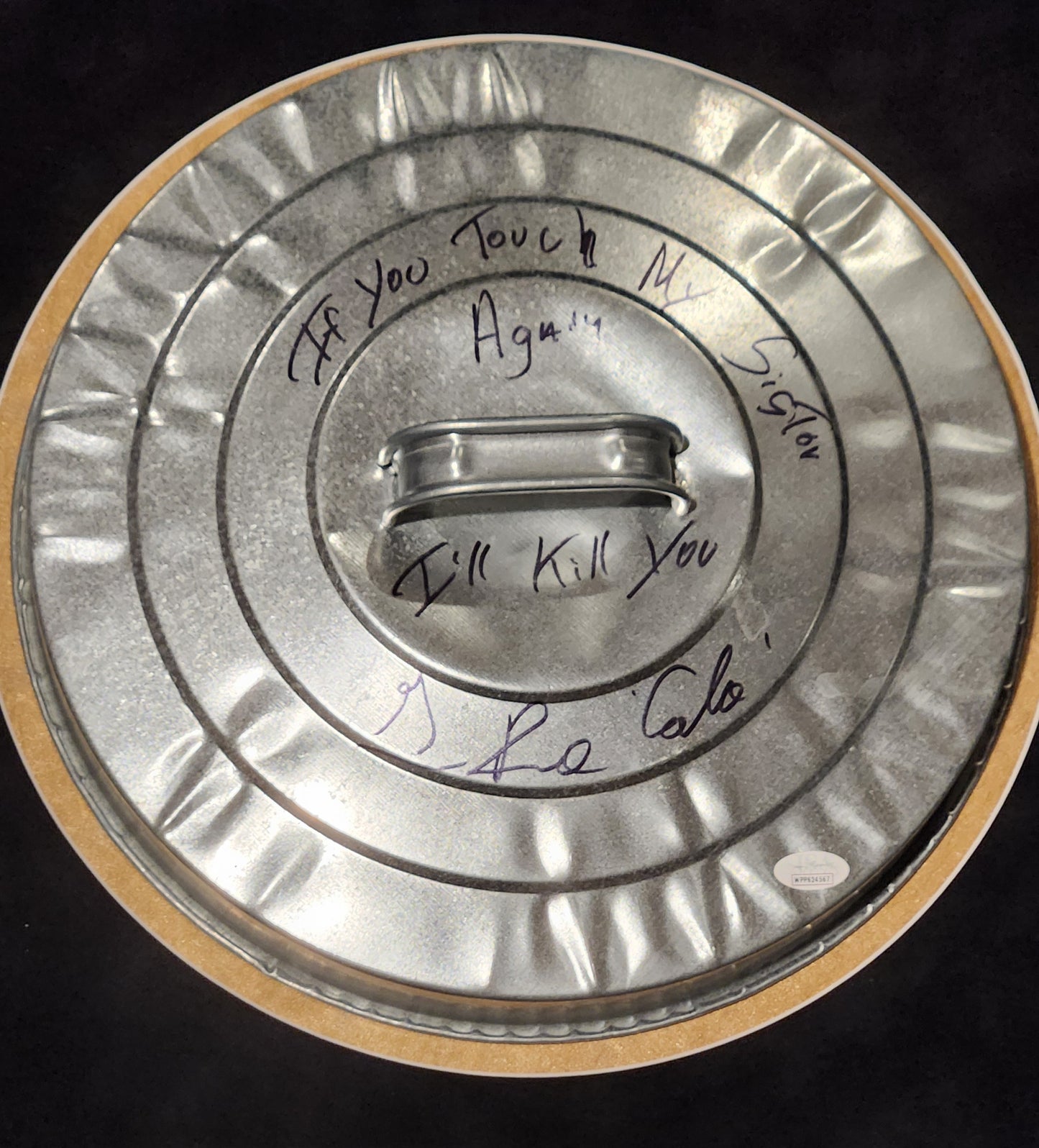 The Godfather - Sonny & Carlo (Garbage Can Lid)