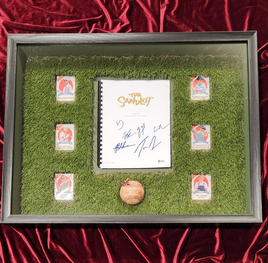 The Sandlot - 6 Cast Signed w/ Cards